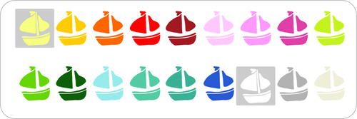 colores disponibles barcos